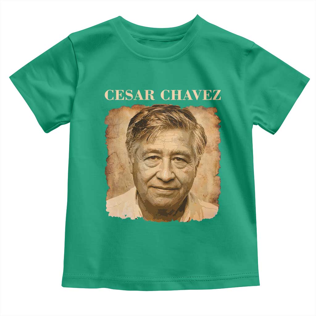 Cesar Chavez Toddler T Shirt Mexican American Pride Latino Heritage TS14 Irish Green Print Your Wear