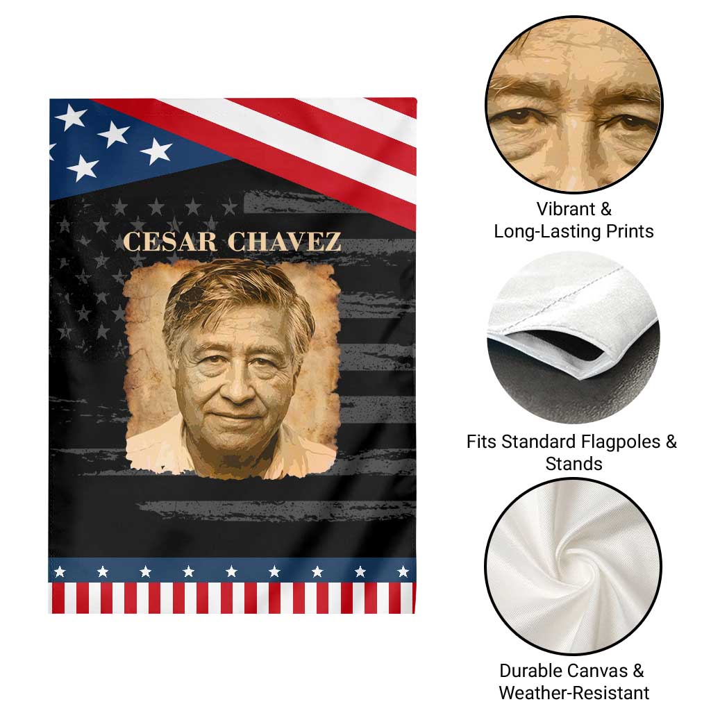 Cesar Chavez Garden Flag Mexican American Pride Latino Heritage TS14 Print Your Wear