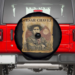 Cesar Chavez Spare Tire Cover Hispanic Heritage Mexican American Pride Latino TS14 Black Print Your Wear