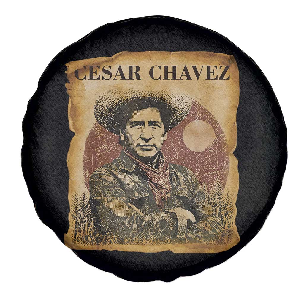 Cesar Chavez Spare Tire Cover Hispanic Heritage Mexican American Pride Latino TS14 Print Your Wear