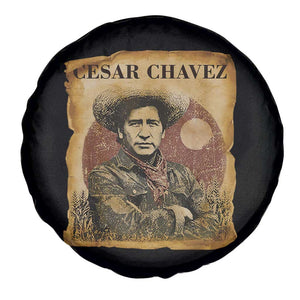 Cesar Chavez Spare Tire Cover Hispanic Heritage Mexican American Pride Latino TS14 Print Your Wear