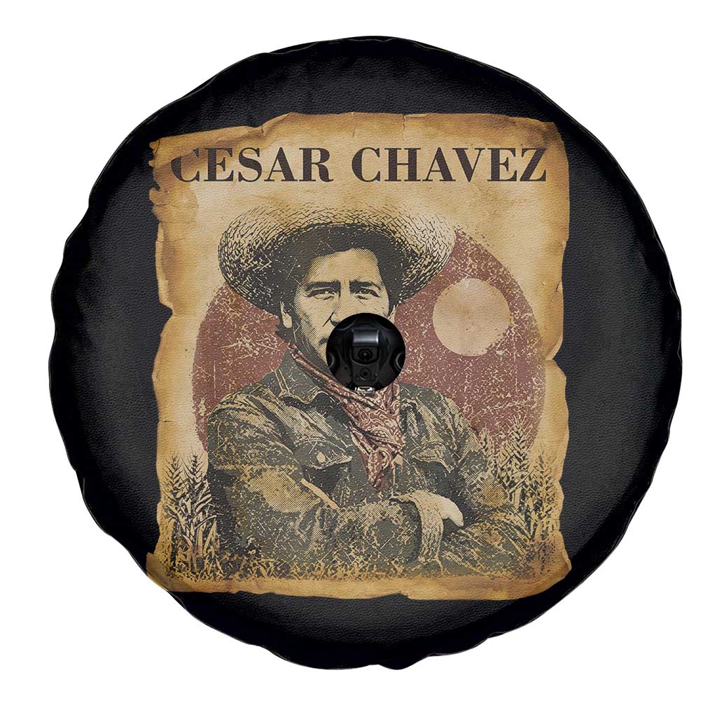 Cesar Chavez Spare Tire Cover Hispanic Heritage Mexican American Pride Latino TS14 Print Your Wear