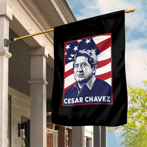 Cesar Chavez Garden Flag Labor Leader Mexican American Pride TS14 Print Your Wear