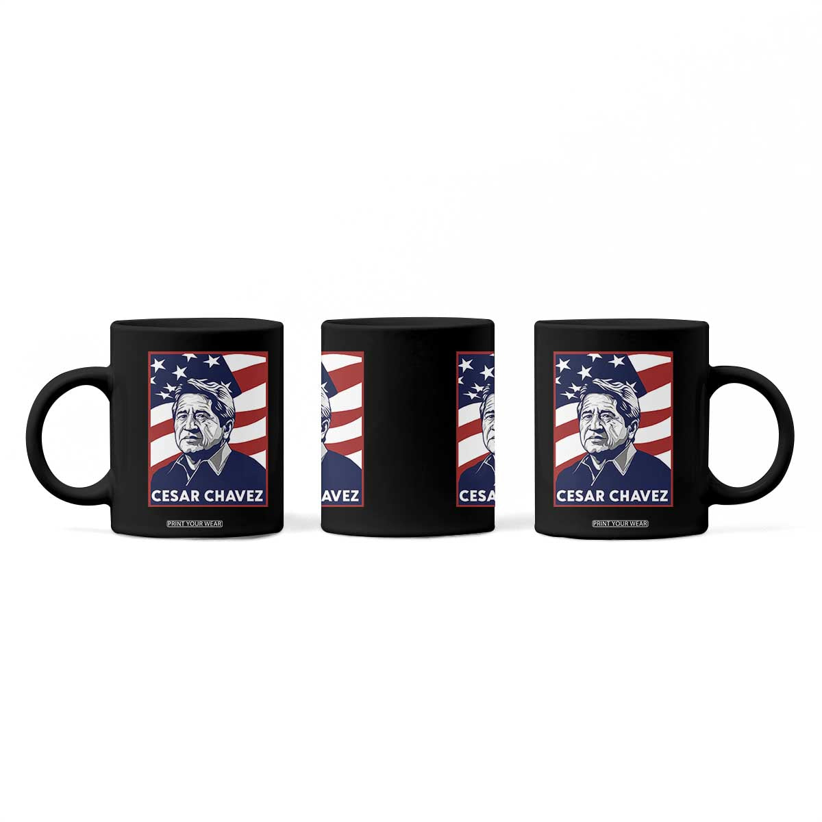 Cesar Chavez Coffee Mug Labor Leader Mexican American Pride TS14 Print Your Wear