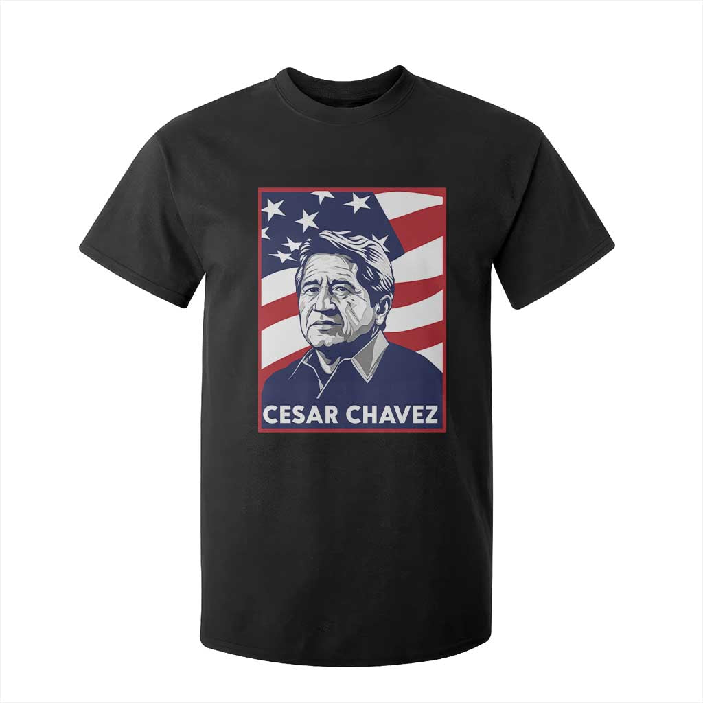 Cesar Chavez T Shirt For Kid Labor Leader Mexican American Pride TS14 Black Print Your Wear