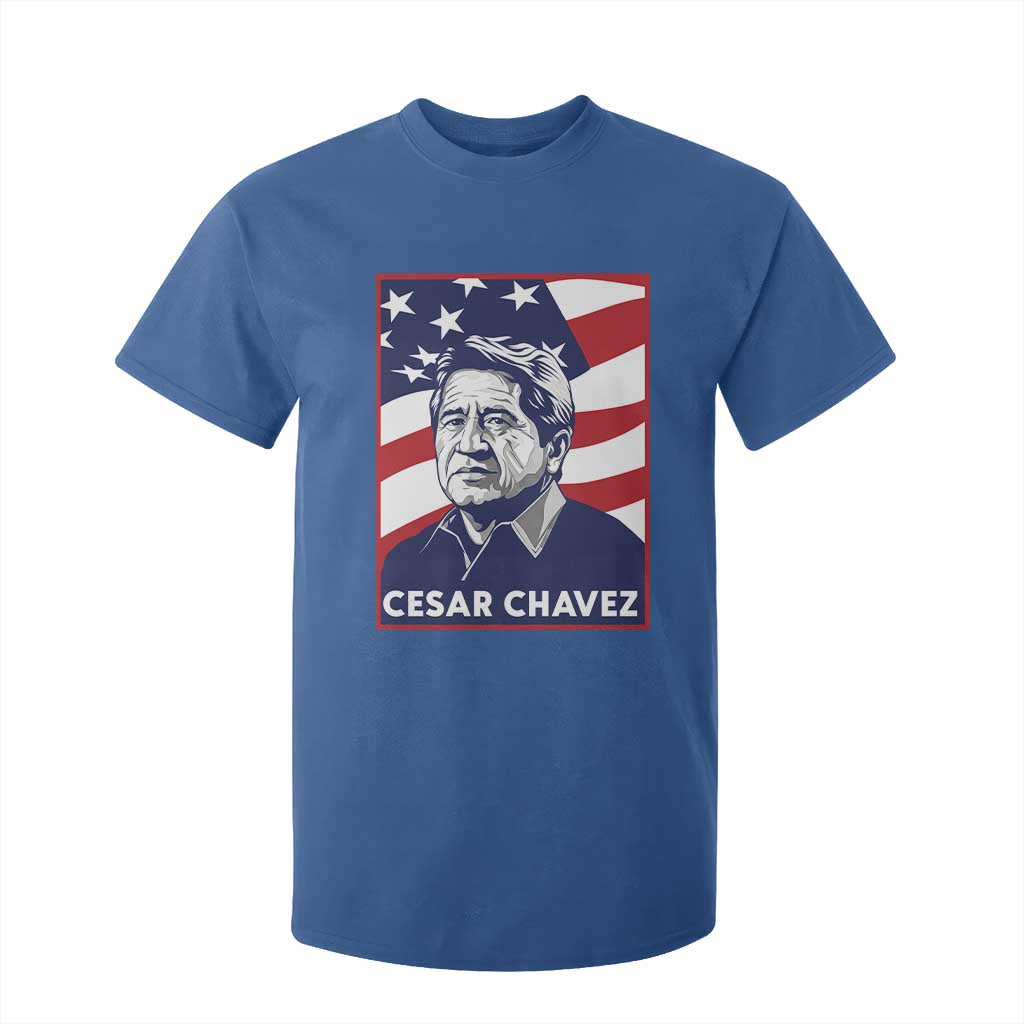 Cesar Chavez T Shirt For Kid Labor Leader Mexican American Pride TS14 Royal Blue Print Your Wear