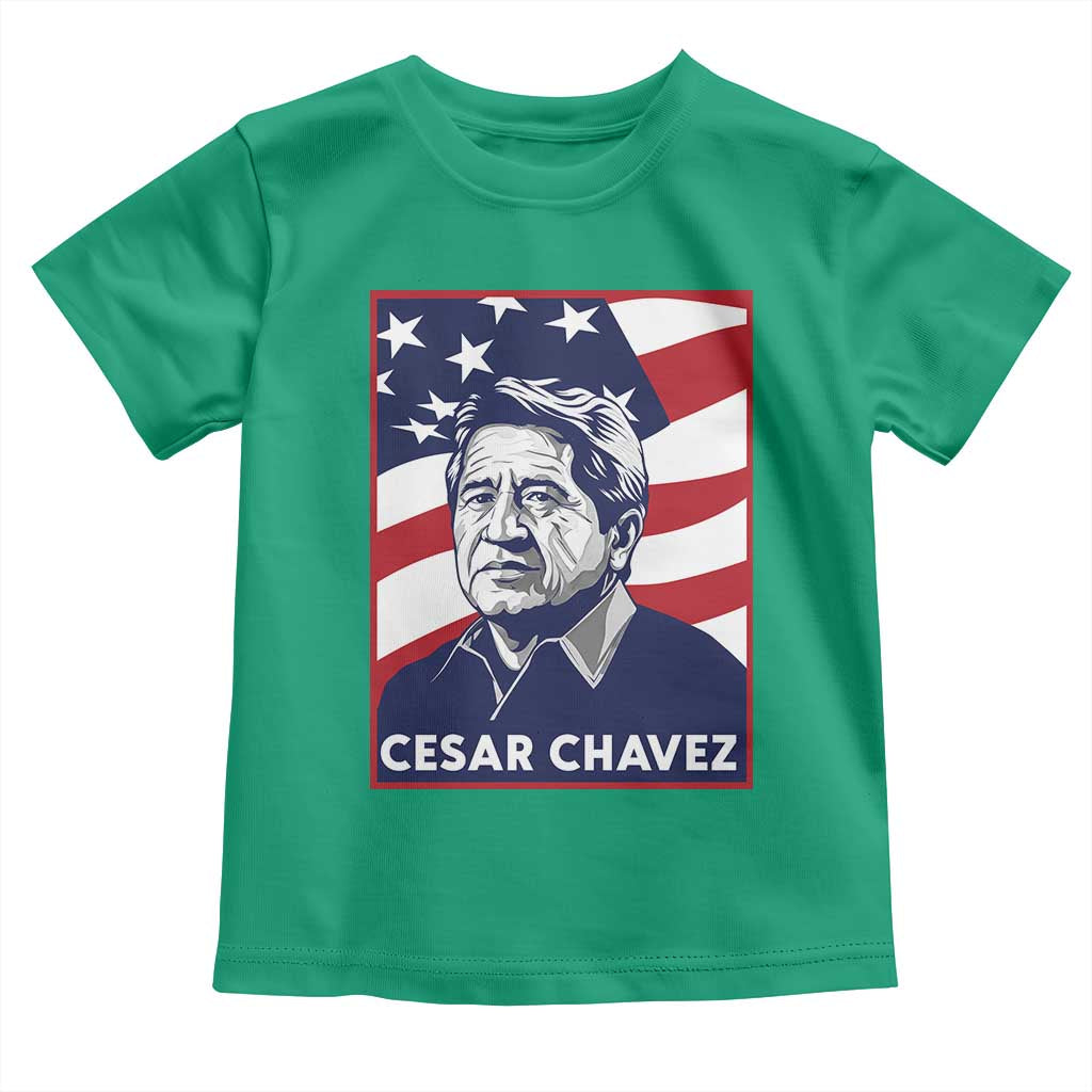 Cesar Chavez Toddler T Shirt Labor Leader Mexican American Pride TS14 Irish Green Print Your Wear