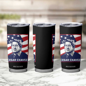 Cesar Chavez Tumbler Cup Labor Leader Mexican American Pride TS14 Print Your Wear