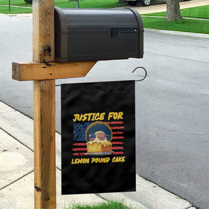 Justice For Lemon Pound Cake Garden Flag Funny US Flag Cake Parody Rap Free Speech TS14 Print Your Wear