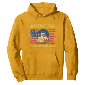 Justice For Lemon Pound Cake Hoodie Funny US Flag Cake Parody Rap Free Speech TS14 Gold Print Your Wear