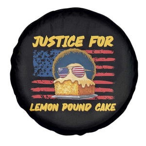 Justice For Lemon Pound Cake Spare Tire Cover Funny US Flag Cake Parody Rap Free Speech TS14 Print Your Wear
