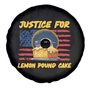 Justice For Lemon Pound Cake Spare Tire Cover Funny US Flag Cake Parody Rap Free Speech TS14 Print Your Wear