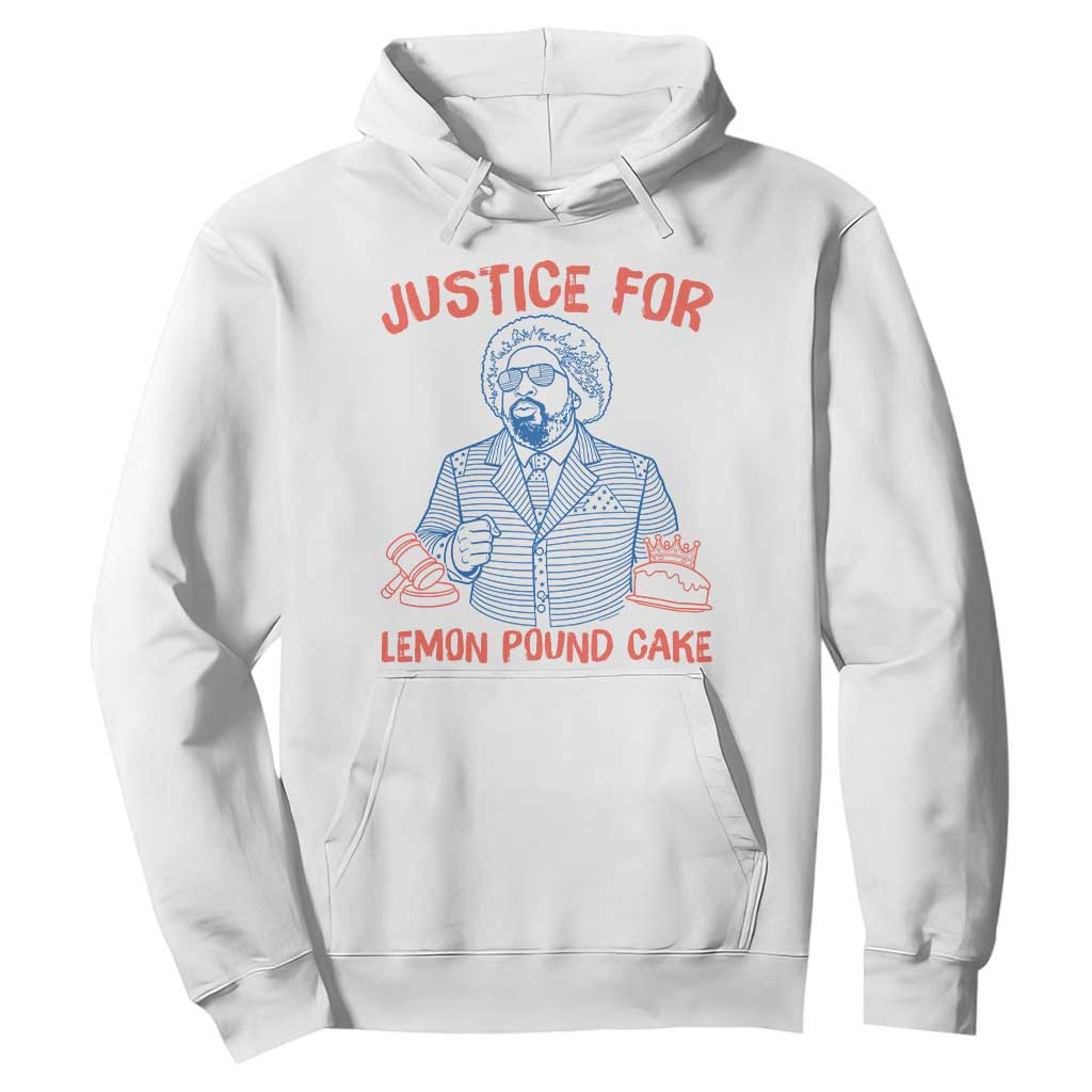 Justice For Lemon Pound Cake Hoodie Viral Trend Free Speech TS14 White Print Your Wear