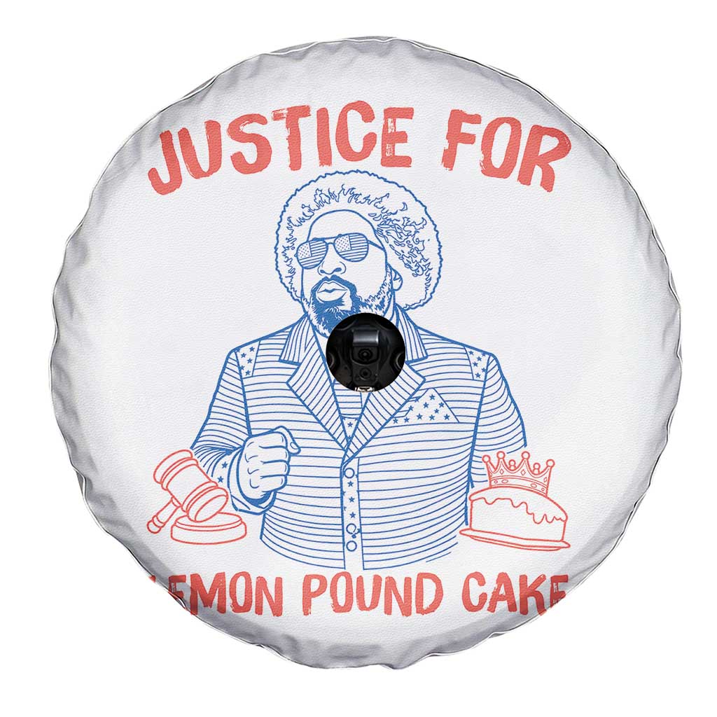 Justice For Lemon Pound Cake Spare Tire Cover Viral Trend Free Speech TS14 Print Your Wear