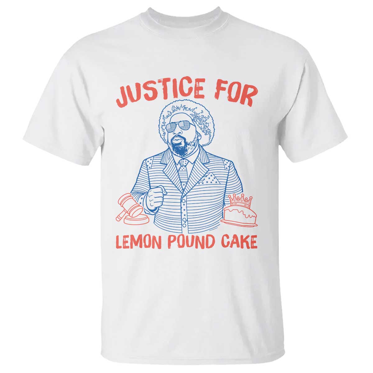 Justice For Lemon Pound Cake T Shirt Viral Trend Free Speech TS14 White Print Your Wear