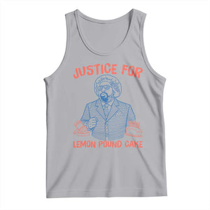 Justice For Lemon Pound Cake Tank Top Viral Trend Free Speech TS14 Athletic Heather Print Your Wear