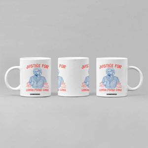 Justice For Lemon Pound Cake Coffee Mug Viral Trend Free Speech TS14 Print Your Wear