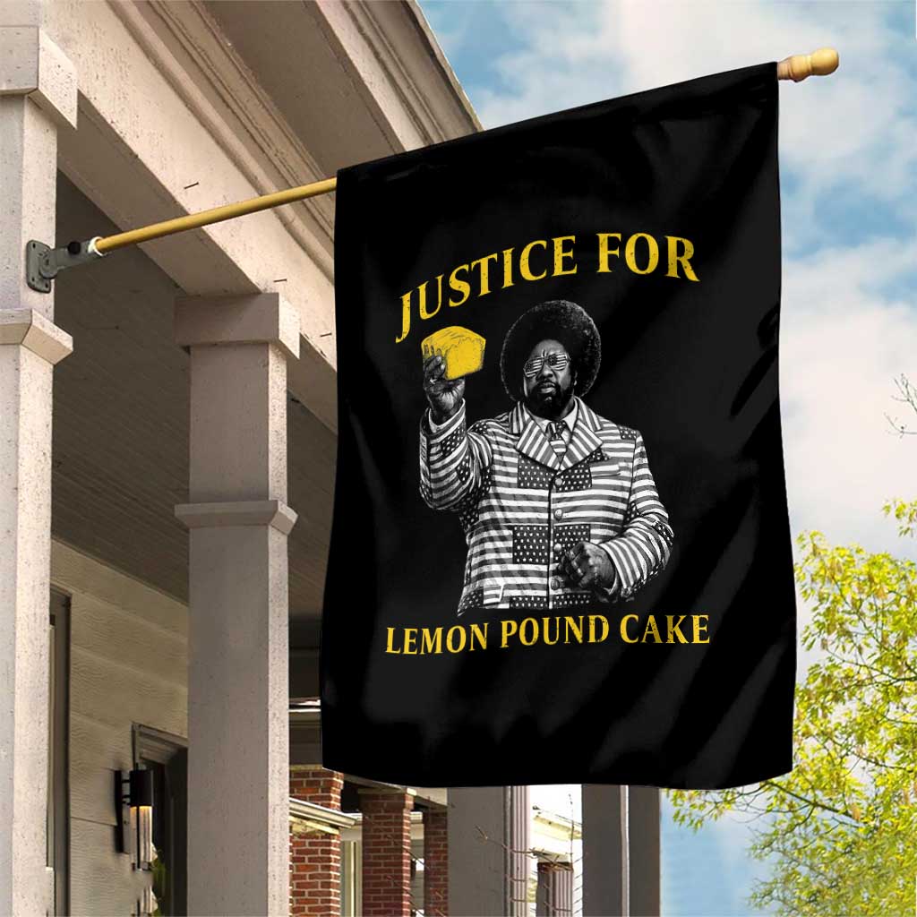 Justice For Lemon Pound Cake Garden Flag Vintage Rap Free Speech TS14 Print Your Wear