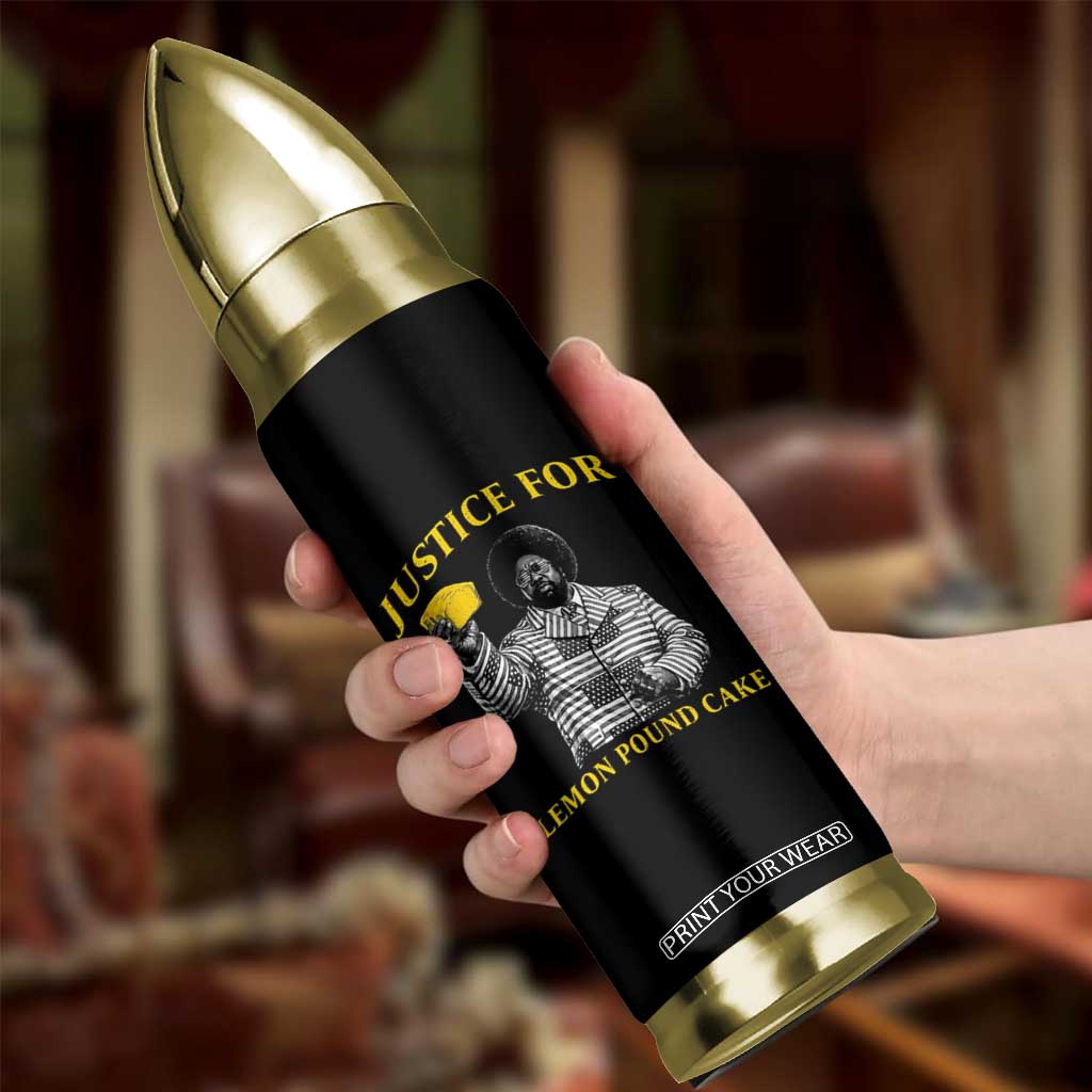 Justice For Lemon Pound Cake Bullet Tumbler Vintage Rap Free Speech TS14 Print Your Wear