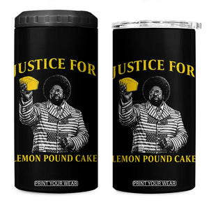 Justice For Lemon Pound Cake 4 in 1 Can Cooler Tumbler Vintage Rap Free Speech TS14 One Size: 16 oz Black Print Your Wear