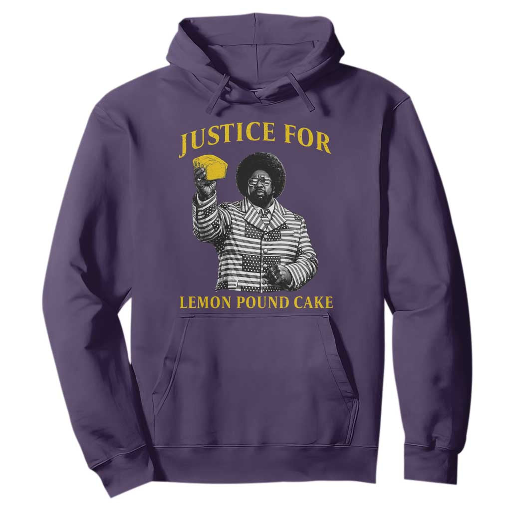Justice For Lemon Pound Cake Hoodie Vintage Rap Free Speech TS14 Purple Print Your Wear