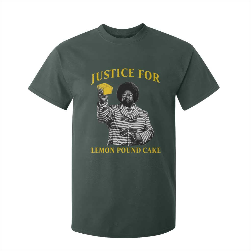Justice For Lemon Pound Cake T Shirt For Kid Vintage Rap Free Speech TS14 Dark Forest Green Print Your Wear