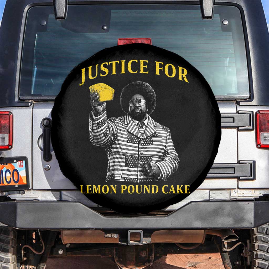 Justice For Lemon Pound Cake Spare Tire Cover Vintage Rap Free Speech TS14 No hole Black Print Your Wear