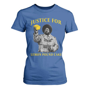 Justice For Lemon Pound Cake T Shirt For Women Vintage Rap Free Speech TS14 Royal Blue Print Your Wear