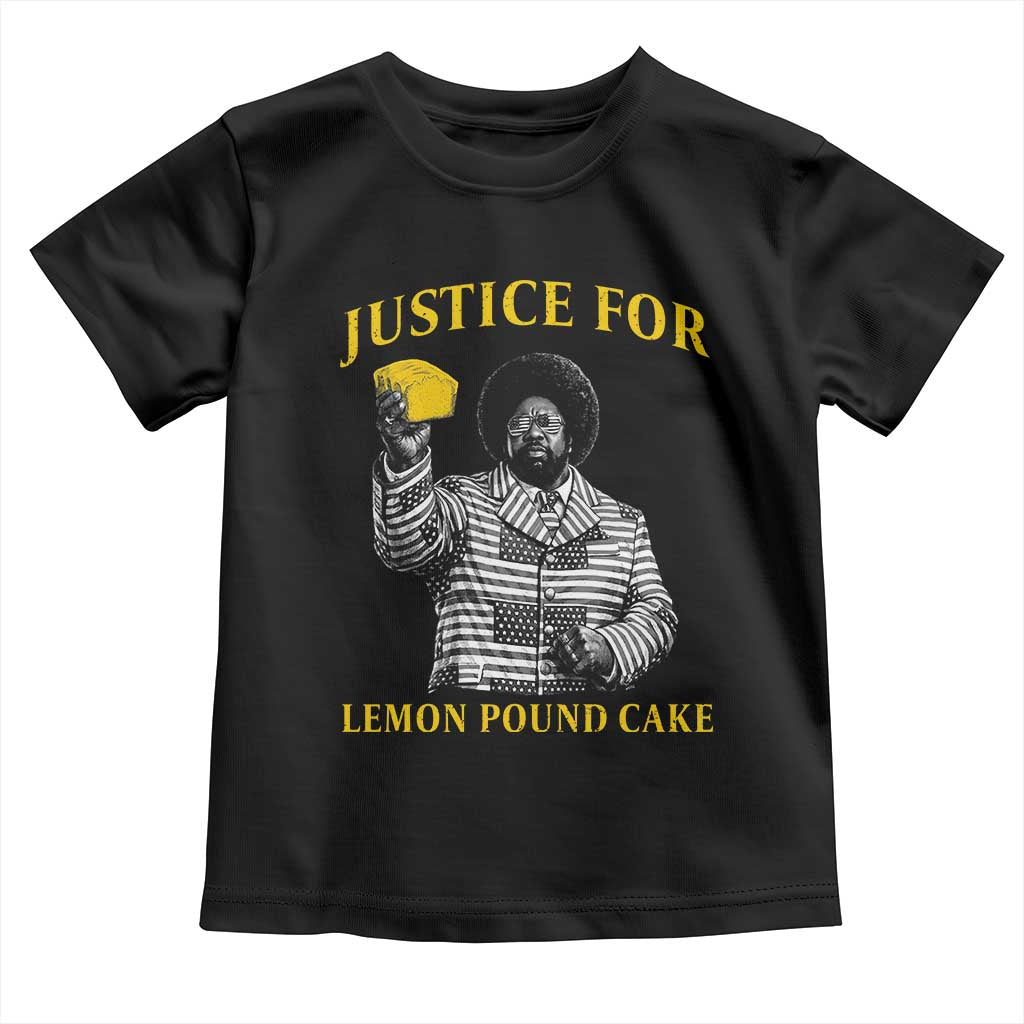 Justice For Lemon Pound Cake Toddler T Shirt Vintage Rap Free Speech TS14 Black Print Your Wear