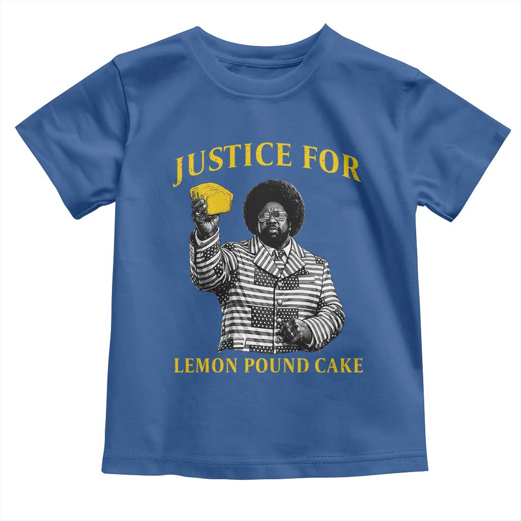 Justice For Lemon Pound Cake Toddler T Shirt Vintage Rap Free Speech TS14 Royal Blue Print Your Wear