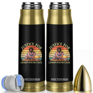 Justice For Lemon Pound Cake Bullet Tumbler Retro Rap Free Speech TS14 Black Print Your Wear