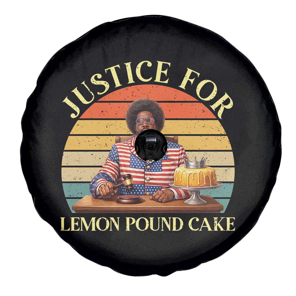 Justice For Lemon Pound Cake Spare Tire Cover Retro Rap Free Speech TS14 Print Your Wear