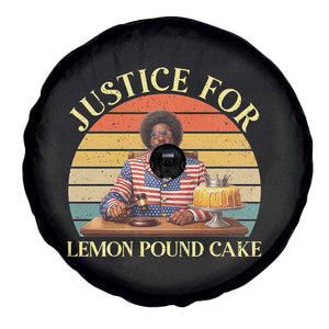 Justice For Lemon Pound Cake Spare Tire Cover Retro Rap Free Speech TS14 Print Your Wear