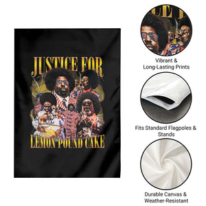 Justice For Lemon Pound Cake Bootleg Graphic Garden Flag Retro Rap Free Speech TS14 Print Your Wear