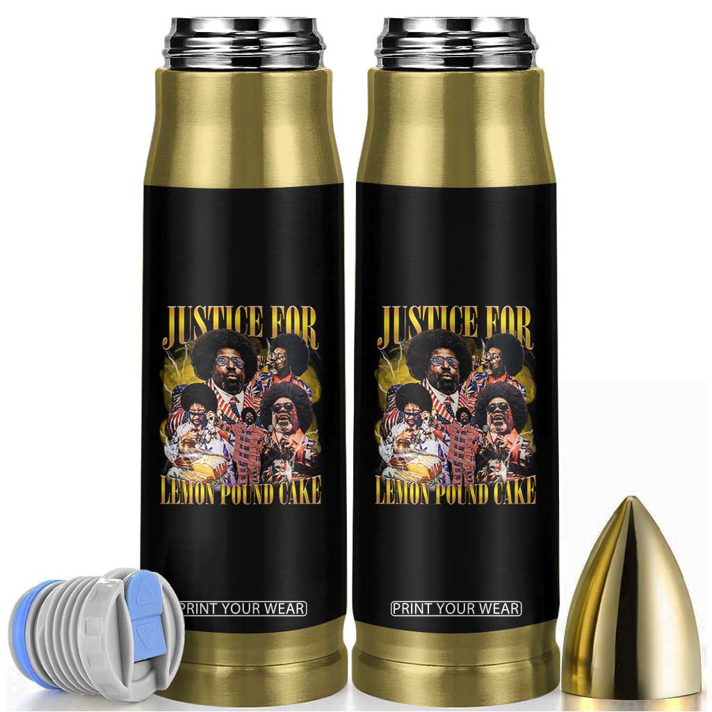 Justice For Lemon Pound Cake Bootleg Graphic Bullet Tumbler Retro Rap Free Speech TS14 Black Print Your Wear