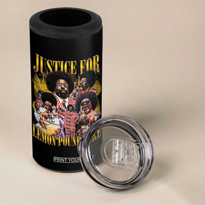 Justice For Lemon Pound Cake Bootleg Graphic 4 in 1 Can Cooler Tumbler Retro Rap Free Speech TS14 Print Your Wear