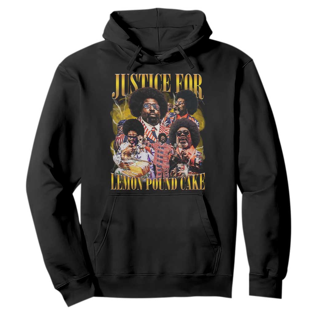Justice For Lemon Pound Cake Bootleg Graphic Hoodie Retro Rap Free Speech TS14 Black Print Your Wear