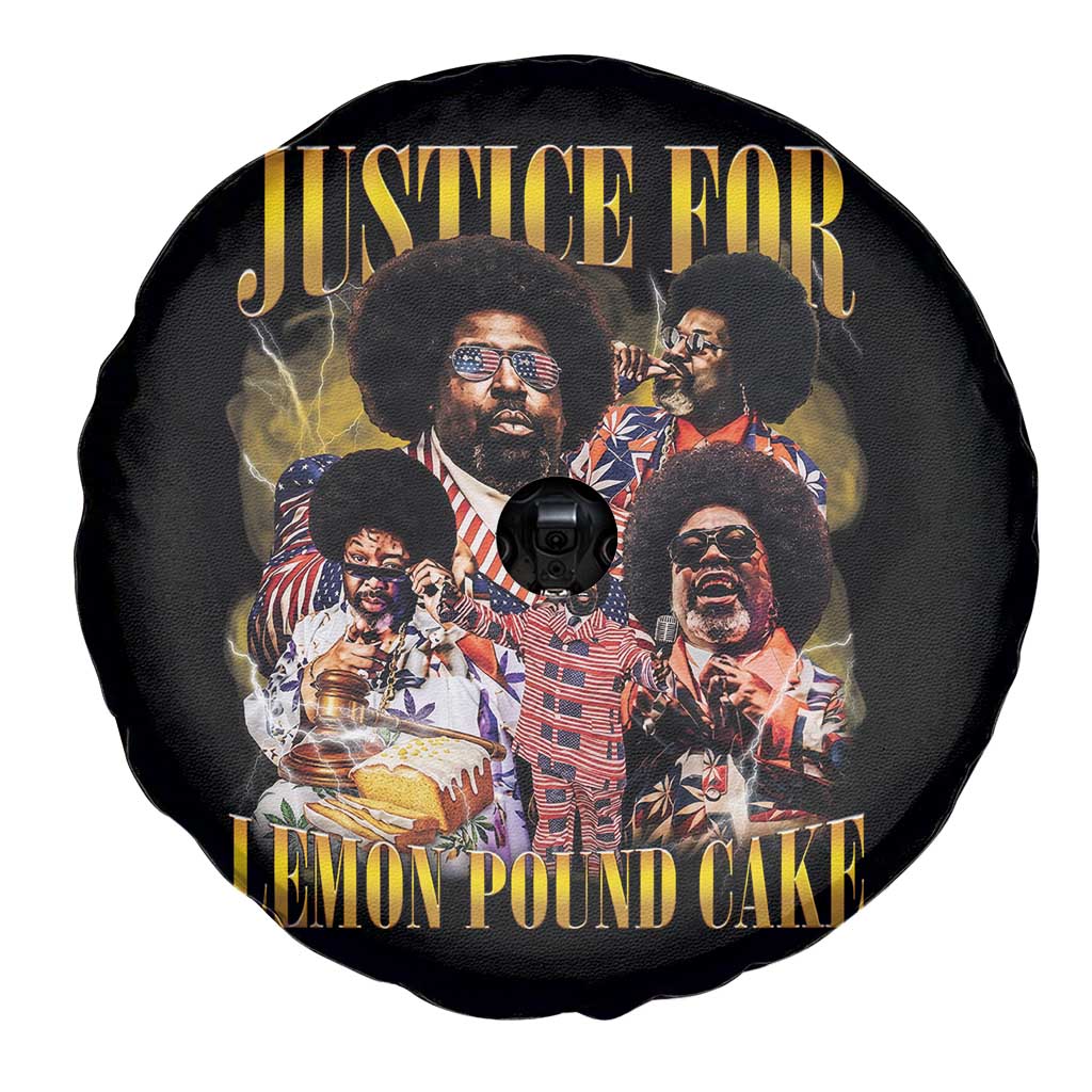 Justice For Lemon Pound Cake Bootleg Graphic Spare Tire Cover Retro Rap Free Speech TS14 Print Your Wear