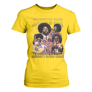 Justice For Lemon Pound Cake Bootleg Graphic T Shirt For Women Retro Rap Free Speech TS14 Daisy Print Your Wear