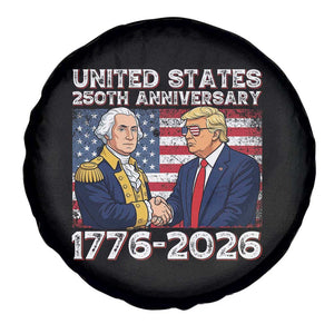 250th Anniversary USA Spare Tire Cover Patriotic Trump George Washington American Flag 4th of July TS14 Print Your Wear