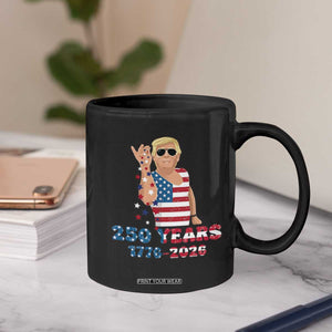 250 Years American Anniversary Coffee Mug Patriotic Trump 4th of July TS14 Print Your Wear