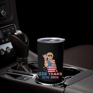 250 Years American Anniversary Tumbler Cup Patriotic Trump 4th of July TS14 Print Your Wear