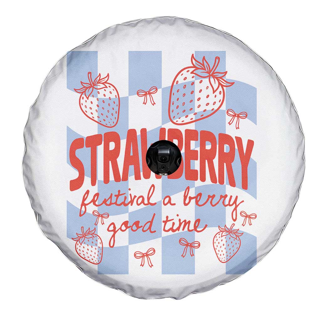 Strawberry Festival Spare Tire Cover 1968 A Berry Good Time Summer TS14 Print Your Wear