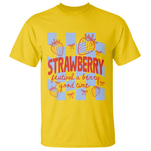 Strawberry Festival T Shirt 1968 A Berry Good Time Summer TS14 Daisy Print Your Wear
