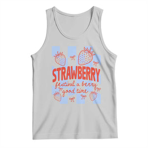 Strawberry Festival Tank Top 1968 A Berry Good Time Summer TS14 Ash Print Your Wear