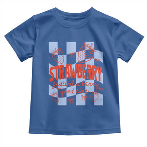 Strawberry Festival Toddler T Shirt 1968 A Berry Good Time Summer TS14 Royal Blue Print Your Wear