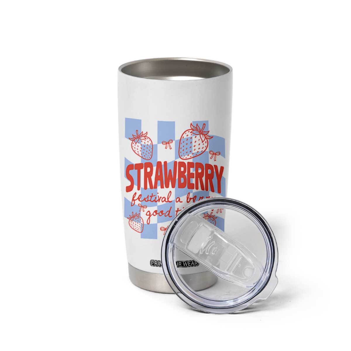 Strawberry Festival Tumbler Cup 1968 A Berry Good Time Summer TS14 Print Your Wear