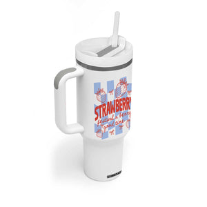 Strawberry Festival Tumbler With Handle 1968 A Berry Good Time Summer TS14 Print Your Wear