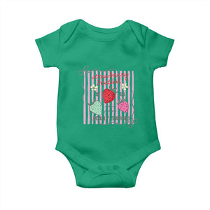 Strawberry Festival Baby Onesie Summer Fruit Vibes TS14 Irish Green Print Your Wear