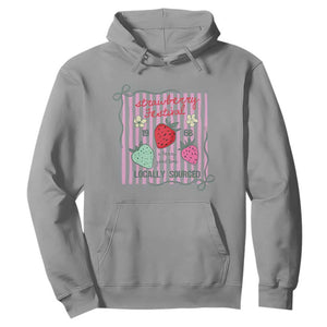 Strawberry Festival Hoodie Summer Fruit Vibes TS14 Sport Gray Print Your Wear